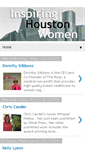 Mobile Screenshot of inspiringhoustonwomen.com