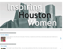 Tablet Screenshot of inspiringhoustonwomen.com